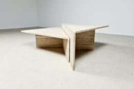 Travertine coffee table Travertine coffee table