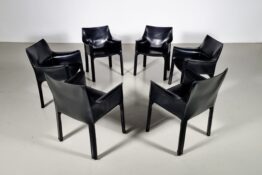 20231016_115230 Cassina Cab 413 chairs, Mario Bellini