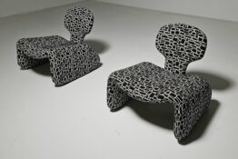 Djinn chairs, Olivier Mourgue, Airborne Djinn chairs, Olivier Mourgue, Airborne