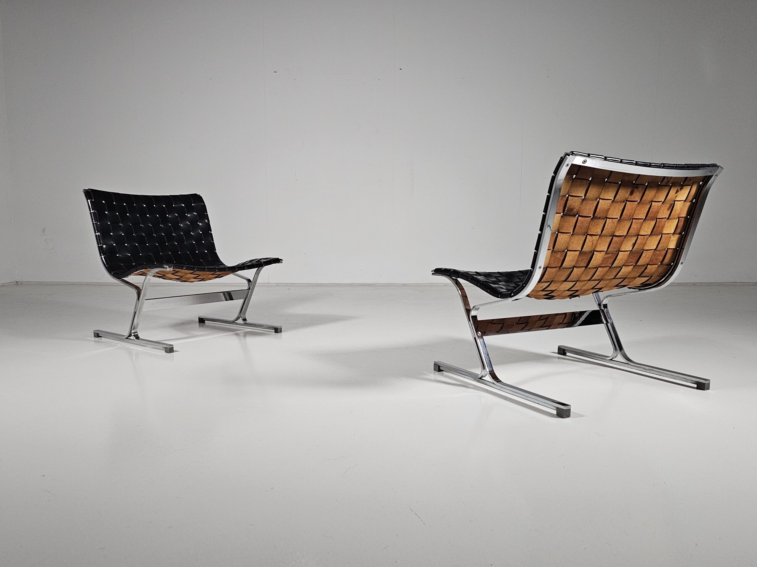 Luar lounge chairs, Ross Littell, ICF de padova